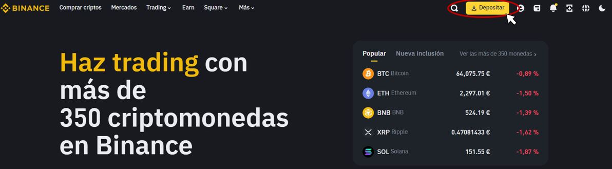 binance-comprar