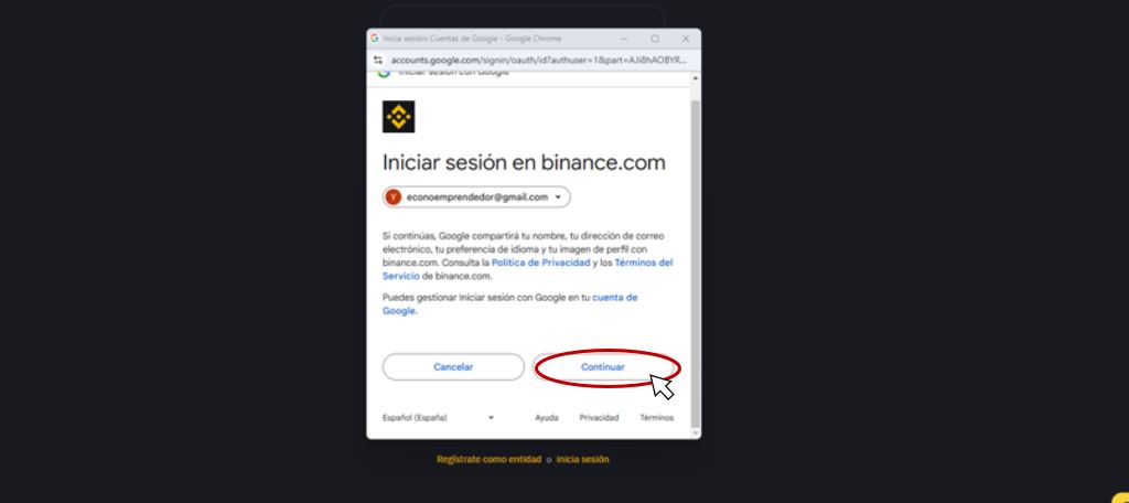 binance-registro-continuar