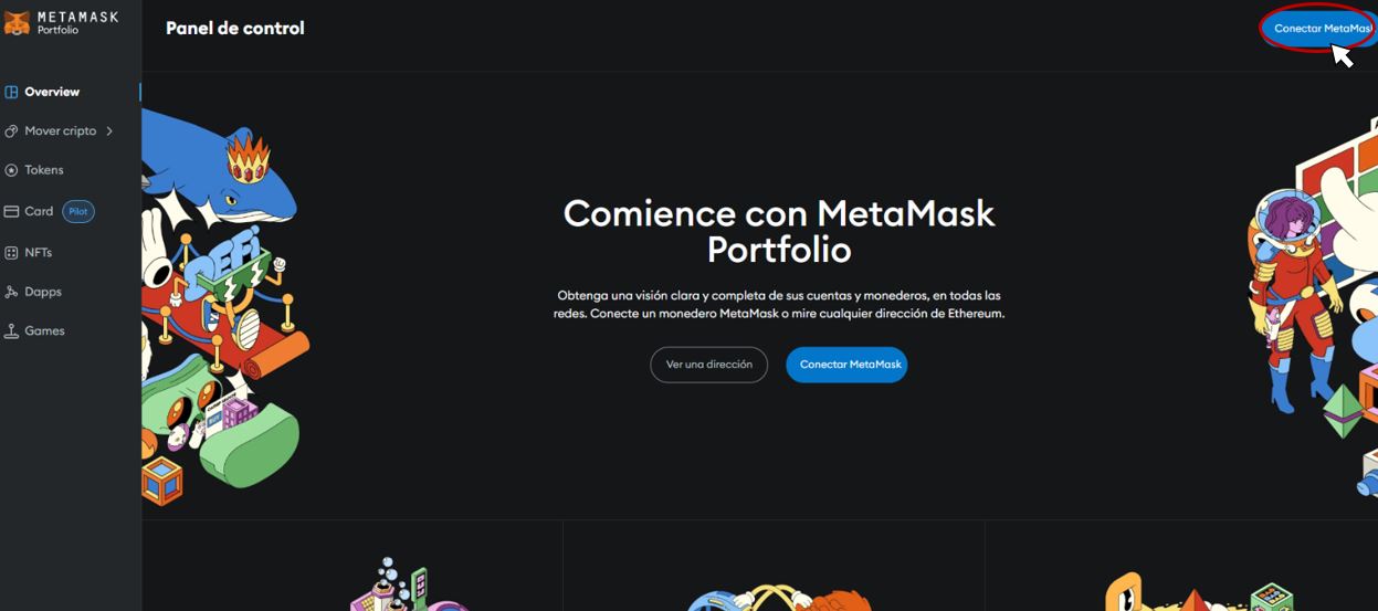 metamask-conectar