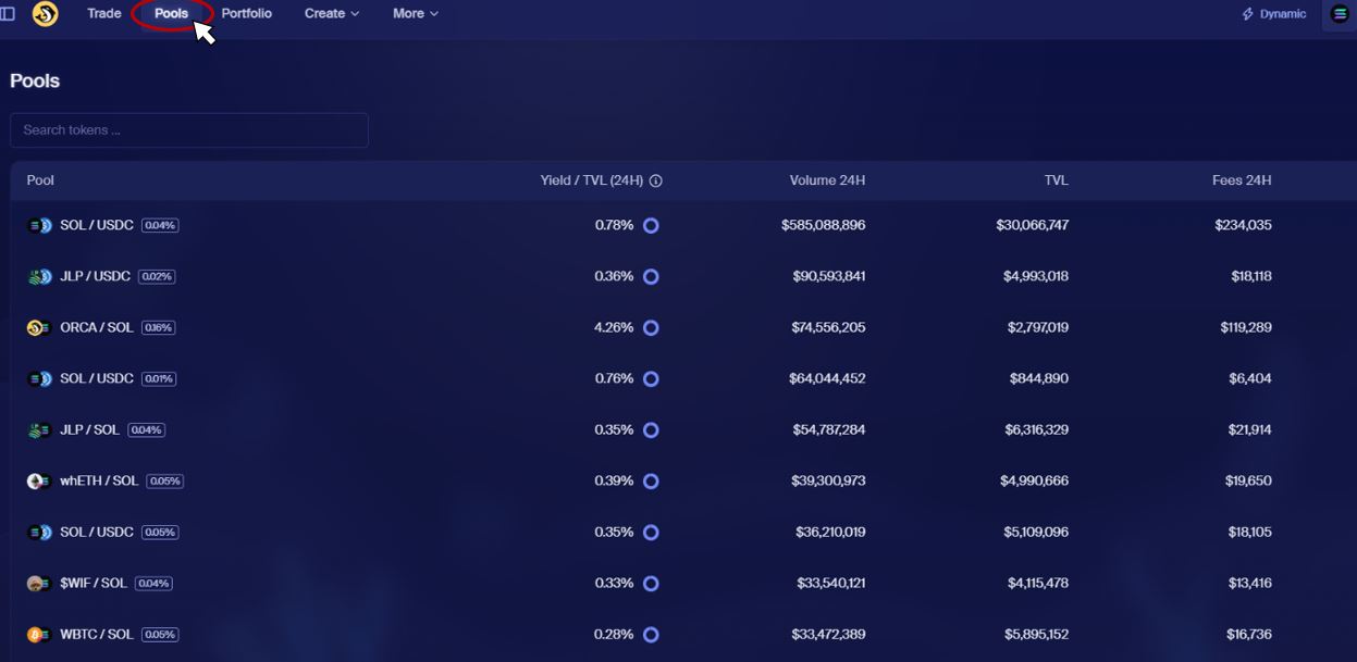 pool-liquidez-orca-pools