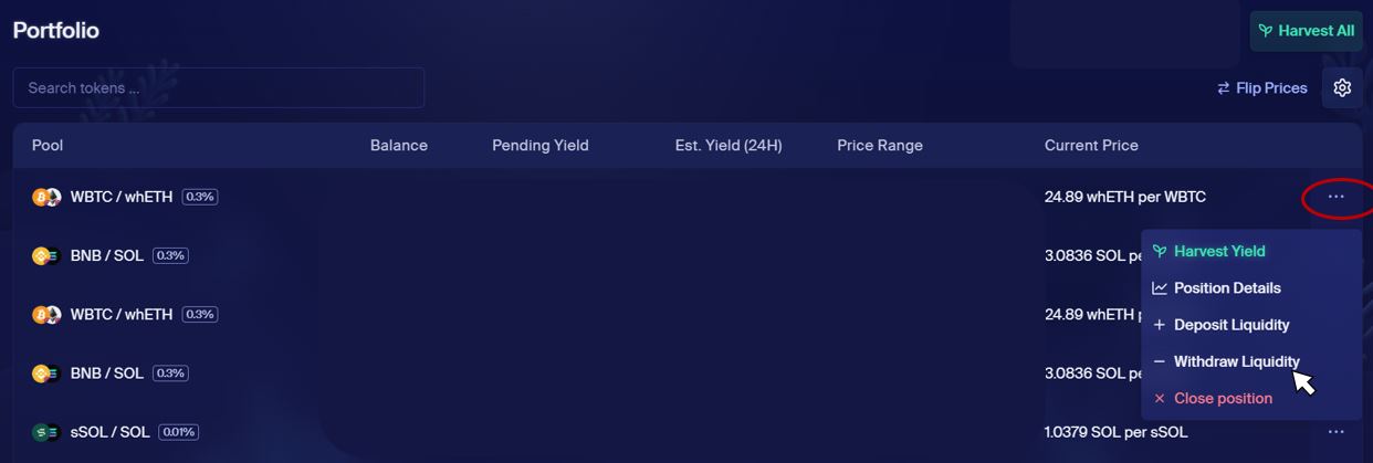 pool-liquidez-orca-withdraw